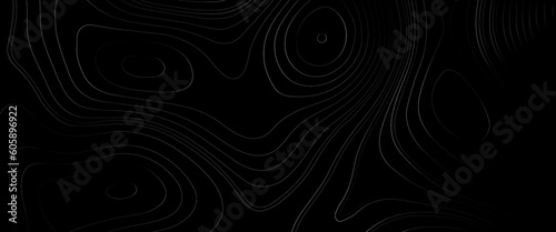 Black topographical contour line map background, topographic map background concept. Topo contour map, 3D colorful Topographic map background concept. Topo contour map.	