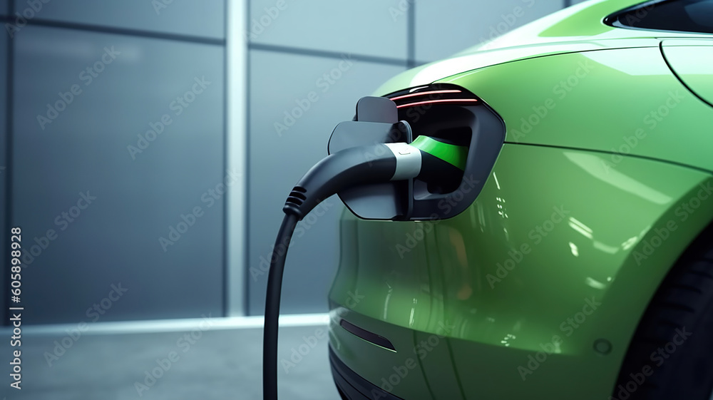 Plug the charger to power To vehicles that use electric power to drive. Generative Ai
