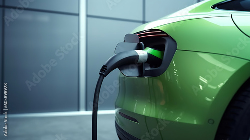 Plug the charger to power To vehicles that use electric power to drive. Generative Ai