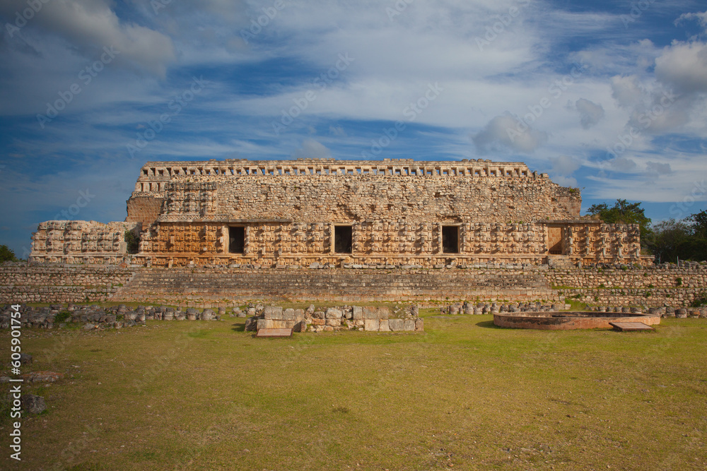 Majestic Kabah ruins.Kabah is an ancient Maya city