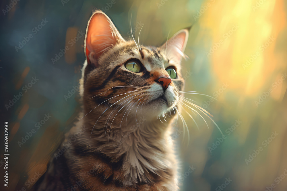 Cats, backgrounds, wallpaper, digital illustrations, AI generated Cats, backgrounds, wallpaper, digital illustrations, AI generated
