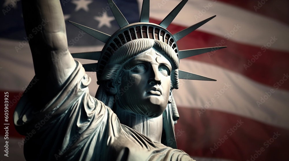 Obraz premium statue of liberty