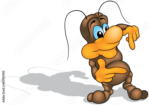 The Blue-eyed Brown Beetle ...
