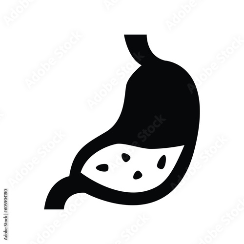 Stomach vector icon