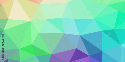 abstract colorful background with triangles