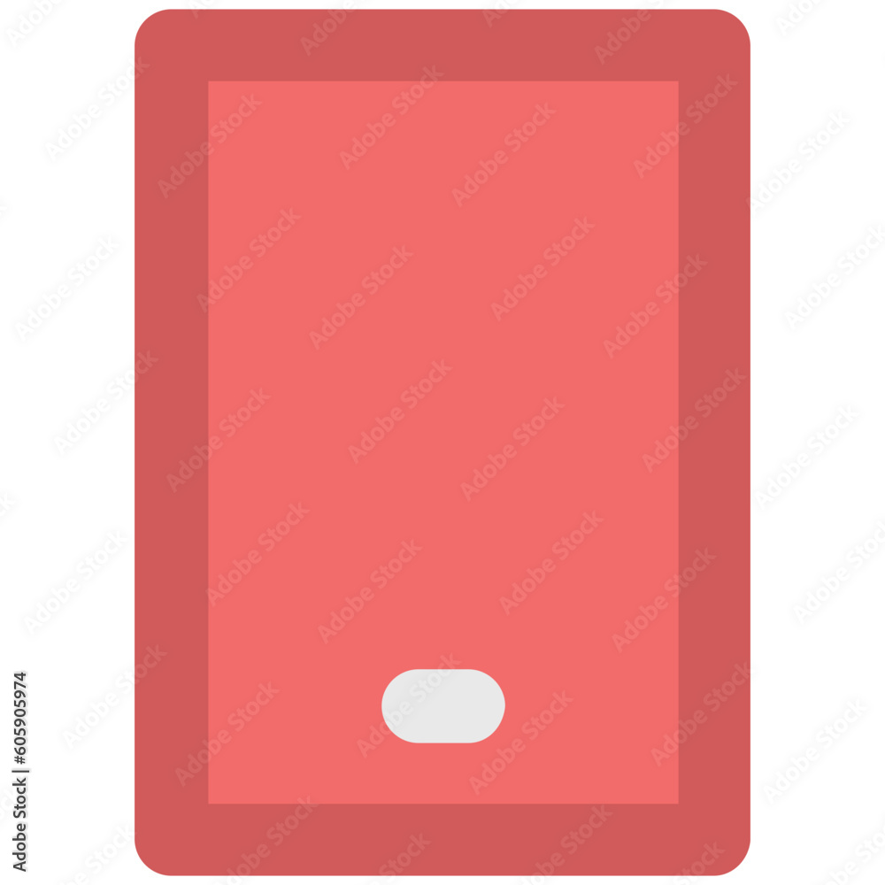 An icon of cellular phone bold line design An icon of cellular phone bold line design