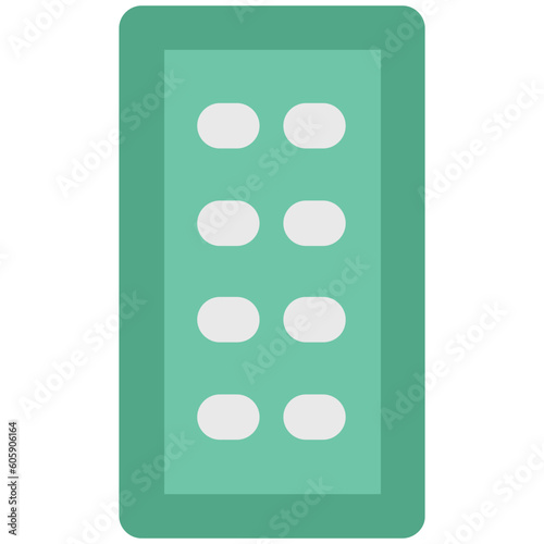 Bold line vector of a telephone 