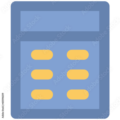 Bold line vector of a telephone 