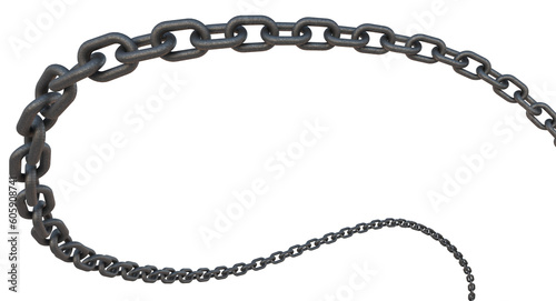 chain isolated photo