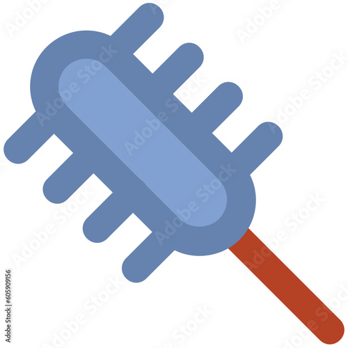A tinting brush bold line icon