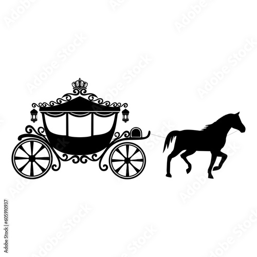 horse carriage and horse