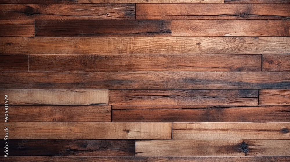 Wooden wall texture, wood background. Generative Ai Wooden wall texture, wood background. Generative Ai