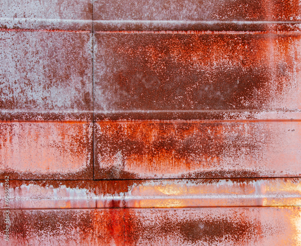 Obraz premium Rusty metal background. Old abstract grunge background texture for your design