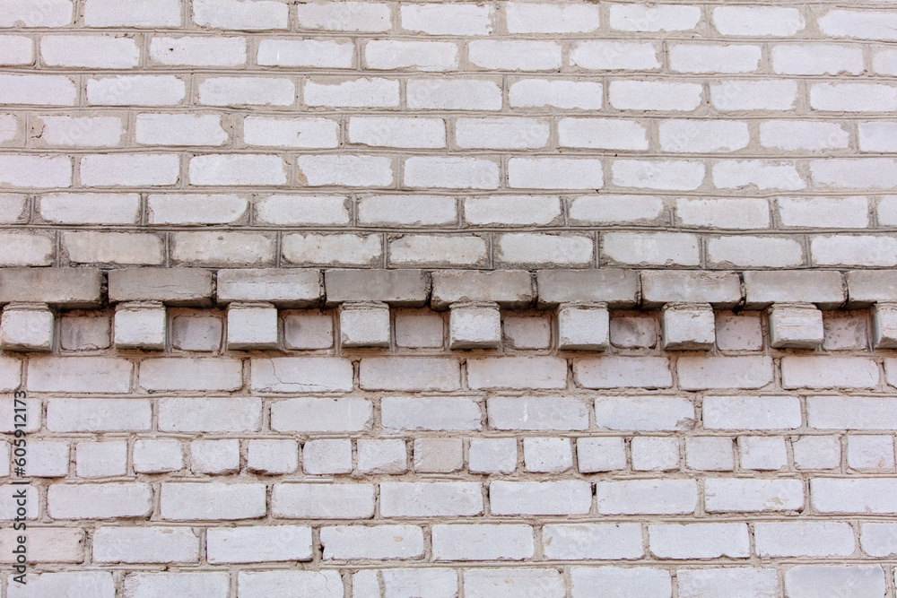 brick wall texture, brick background for interior exterior decoration and industrial construction concept design
