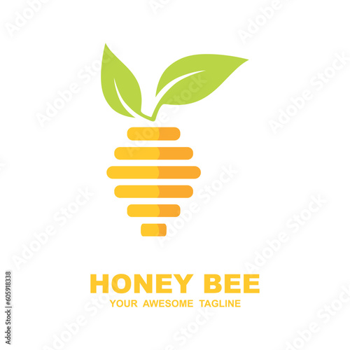 honey logo vector