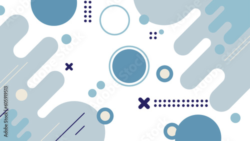 Abstract Geometry Pattern Artwork. Vector Illustration