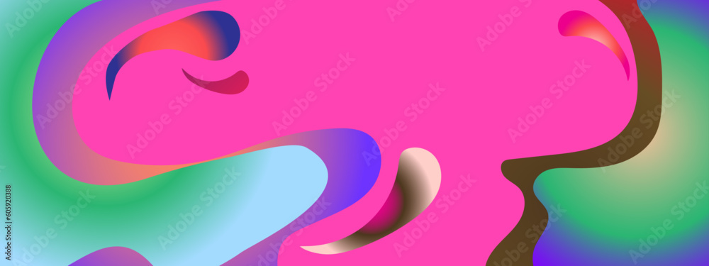 fluid abstract colorful background