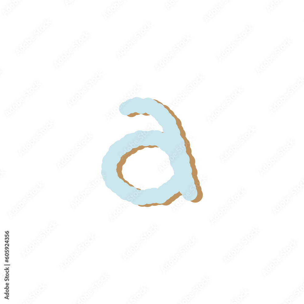 (lowercase) a