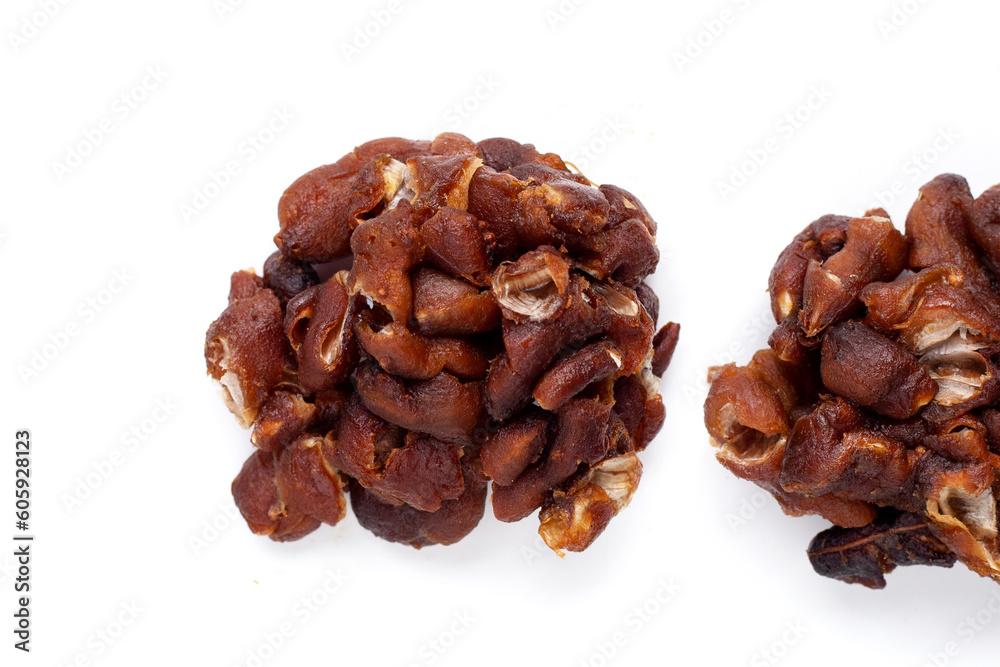 Obraz premium Sour tamarind on white background.