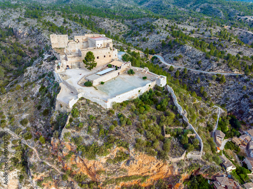 Miravet, small town in Tarragona Catalonia Spain photo