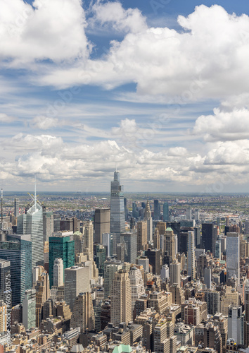 Manhattan skyline in New York