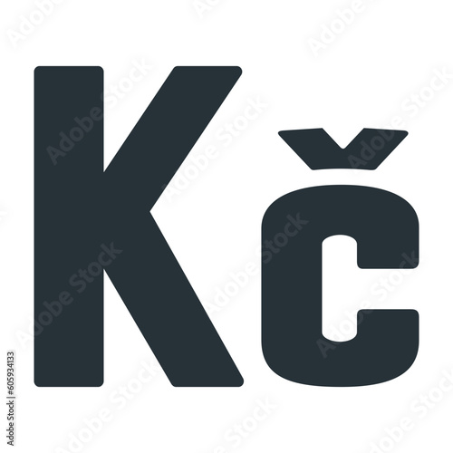 Czech Koruna Symbol