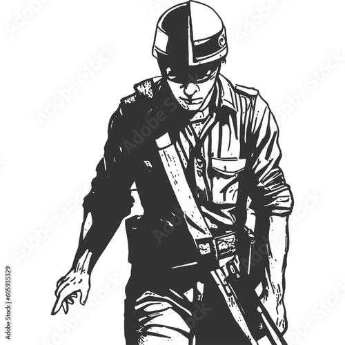 Last Oasis Vintage Illustration Vector