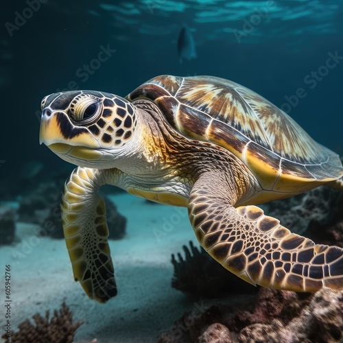 green sea turtle