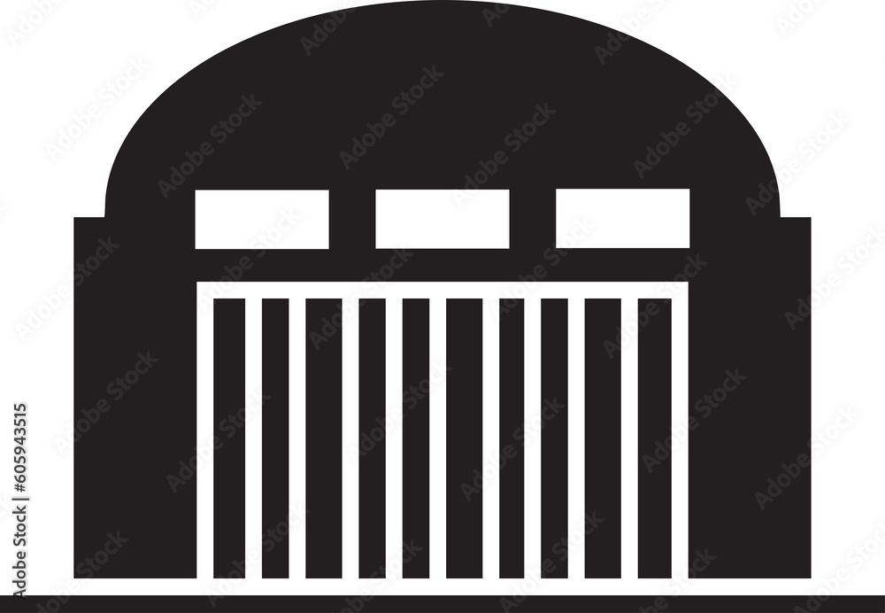 garage building icon garage building icon