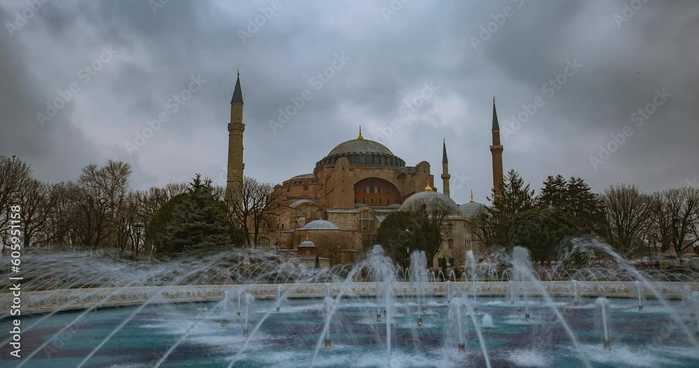 istanbul hagia sophia ayasofya museum mosque landscape