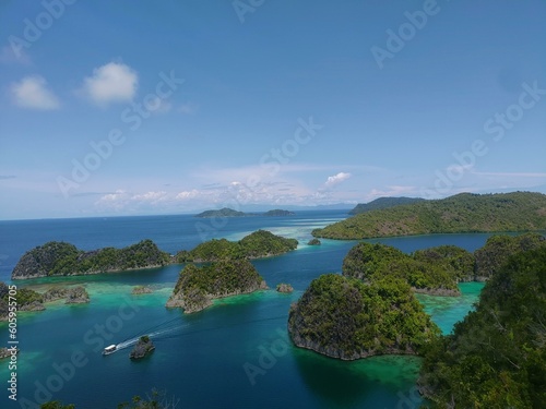 Piaynemo Island Raja Ampat in Indonesia © Budi