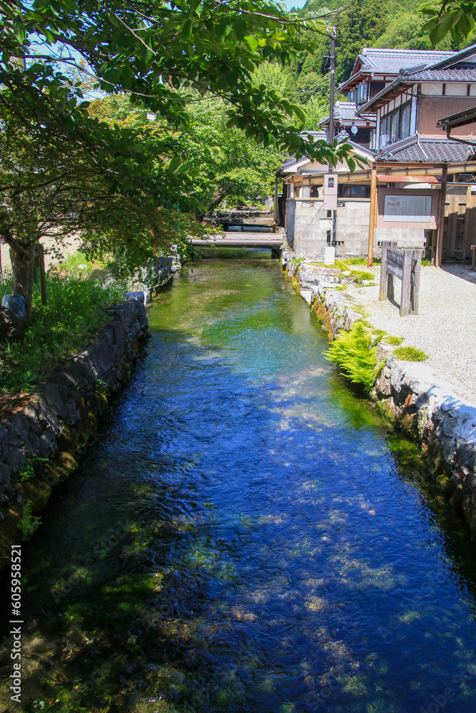 Fototapeta premium 醒井宿