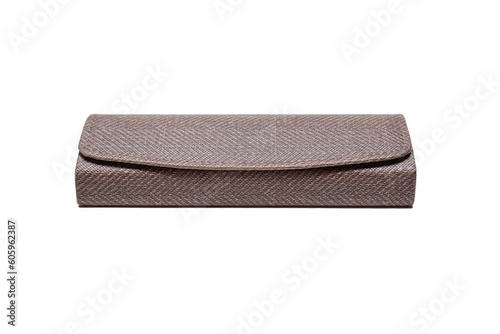 Glasses case isolated on white