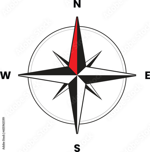 Compass PNG Images, Simple Compass, Map Compass, North Compass with Transparent Background