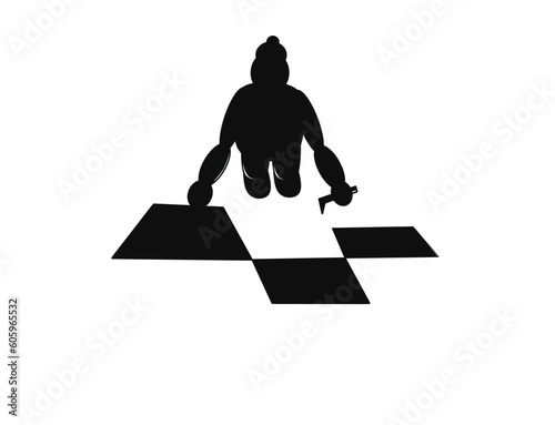 Roadworker logo on white background