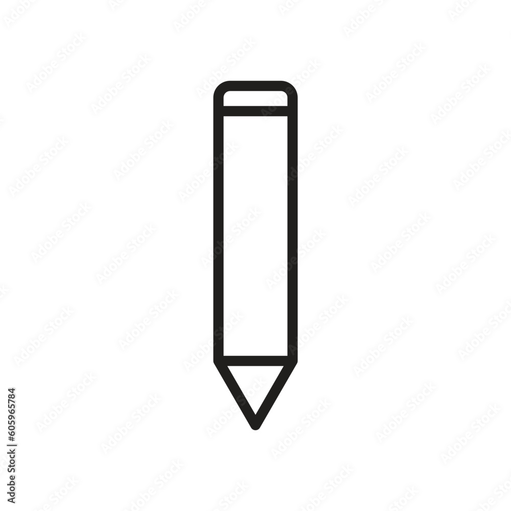 pencil sign symbol vector icon pencil sign symbol vector icon