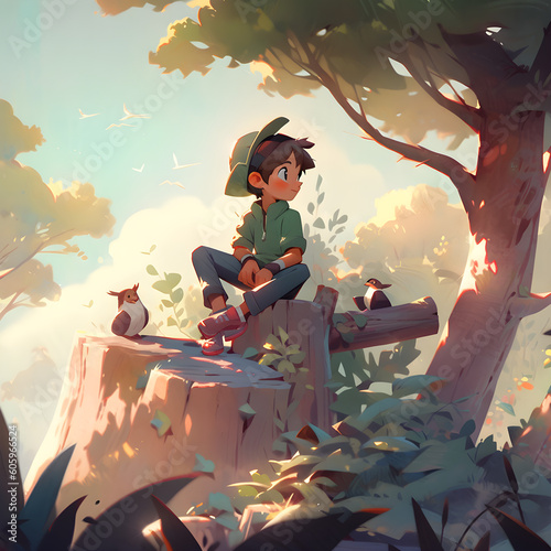 person in the park