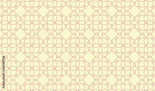 Geometric seamless Pattern Background Page