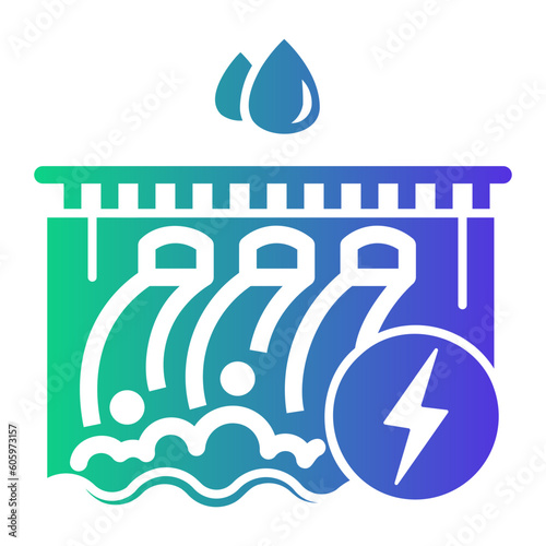 waterfall.natural resources icon