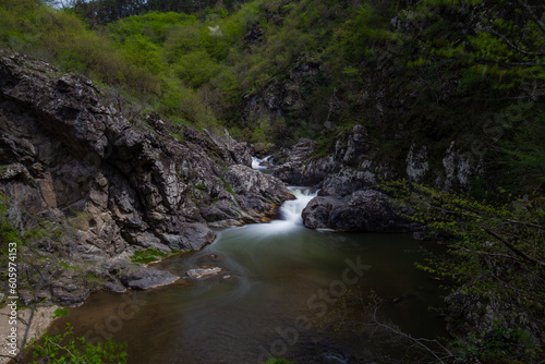 Ciucas waterfall Apuseni mountains Romania
