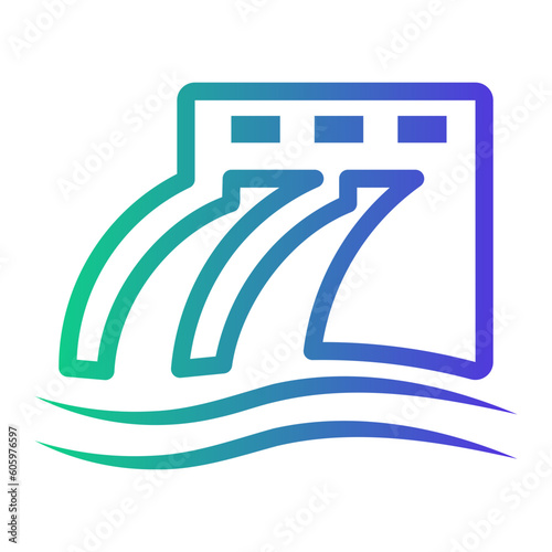 waterfall.natural resources icon