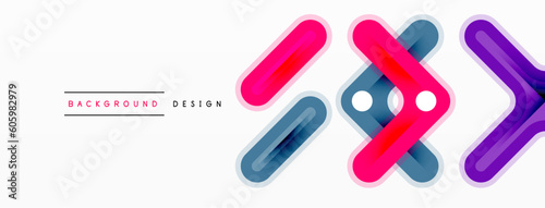 Cross line background minimal geometric template. Design for wallpaper, banner, background, landing page, wall art, invitation, prints, posters