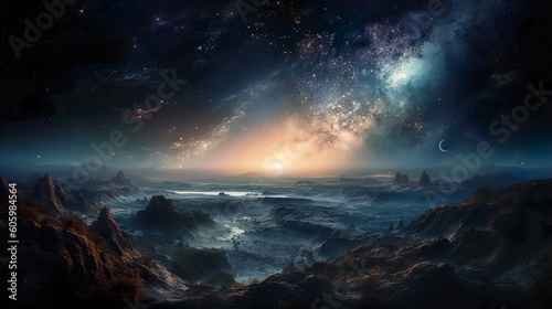Universum, Wallpaper 3-D © DaWünschi