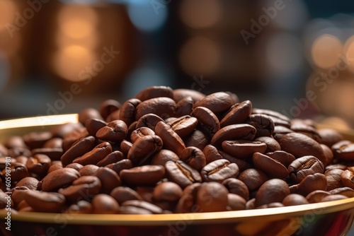 coffee beans in a bowl