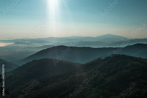 Fototapeta Naklejka Na Ścianę i Meble -  Beskidy - Szczyrk