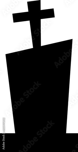 tomb decoration halloween horror black silhouette spooky