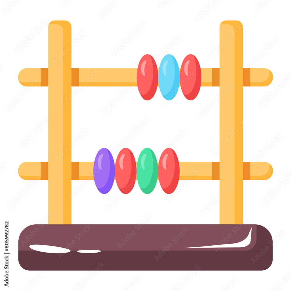 Fototapeta premium Abacus Frame
