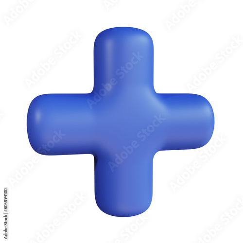 3d icon more isolated on transparent background