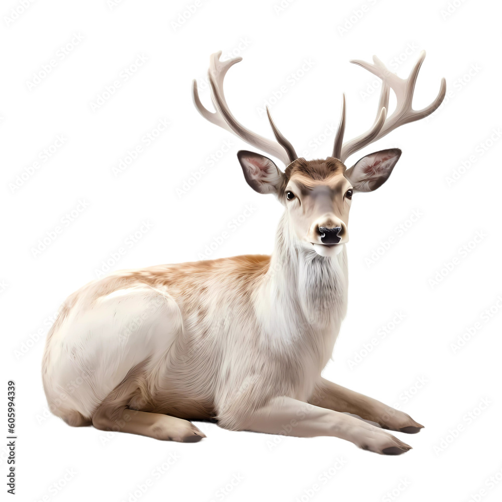 deer isolated on white deer isolated on white