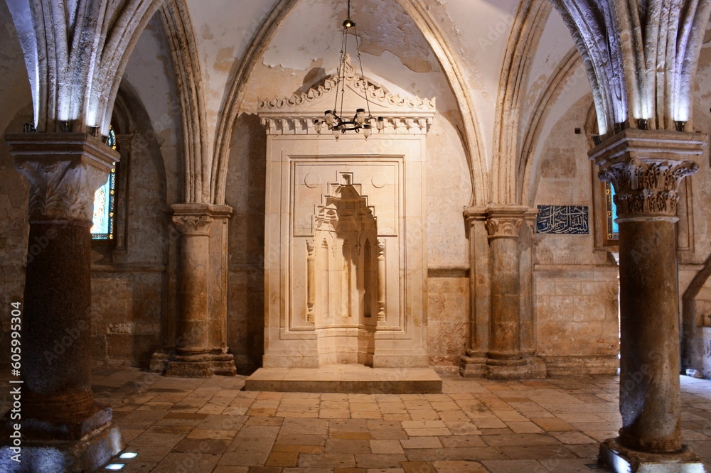 The last supper Room in Jerusalem